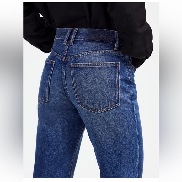 Alexa Chung for Madewell High-Rise Straight Jean in Allendale Wash NWT size 28 - Picture 4 of 15